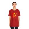 Unisex Jersey Short Sleeve Tee - END RACE BASED LAW - Crayon Colours - Image 184