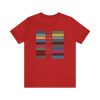 Unisex Jersey Short Sleeve Tee - Fear Is The Virus LOGO 3 (Sunset Colours) - Image 182