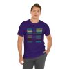 Unisex Jersey Short Sleeve Tee - Fear Is The Virus LOGO 3 (Sunset Colours) - Image 139