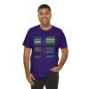 Unisex Jersey Short Sleeve Tee - Fear Is The Virus LOGO 3 (Sunset Colours) - Image 141