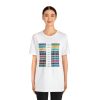 Unisex Jersey Short Sleeve Tee - Fear Is The Virus LOGO 3 (Sunset Colours) - Image 16