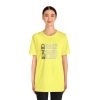 Unisex Jersey Short Sleeve Tee - END RACE BASED LAW - Beige - Image 64
