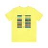 Unisex Jersey Short Sleeve Tee - Fear Is The Virus LOGO 3 (Sunset Colours) - Image 86