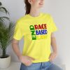 Unisex Jersey Short Sleeve Tee - END RACE BASED LAW - Crayon Colours - Image 58