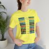Unisex Jersey Short Sleeve Tee - Fear Is The Virus LOGO 3 (Sunset Colours) - Image 94