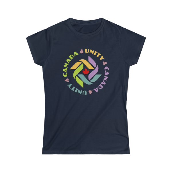 Women's Softstyle Tee - Unity4Canada - Pastels