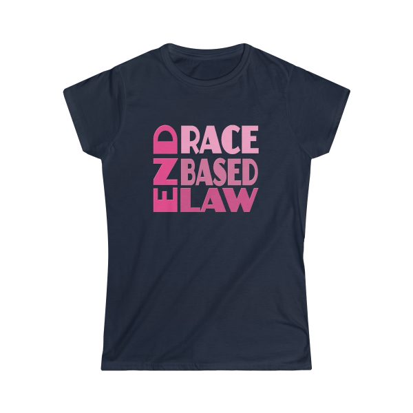 Women's Softstyle Tee - END RACE BASED LAW - Pinks - Image 11