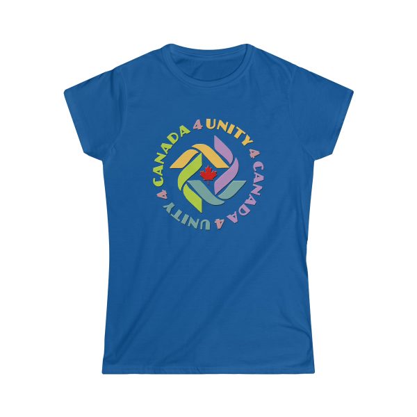 Women's Softstyle Tee - Unity4Canada - Pastels - Image 11