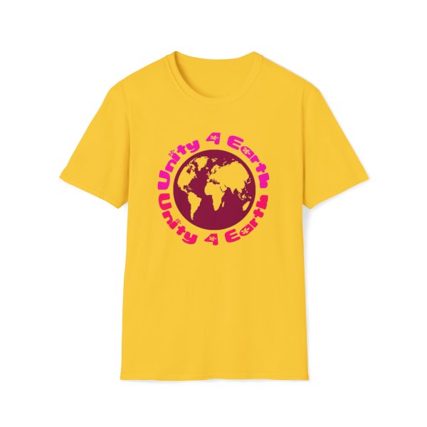 Unisex Softstyle T-Shirt - Unity4Earth - Pinks - Image 19