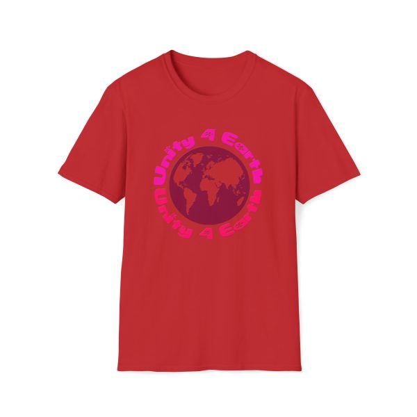 Unisex Softstyle T-Shirt - Unity4Earth - Pinks - Image 40