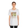 Unisex Jersey Short Sleeve Tee - END RACE BASED LAW - Earth Tones - Image 27