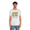 Unisex Jersey Short Sleeve Tee - END RACE BASED LAW - Earth Tones - Image 28