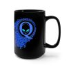 Black Mug 15oz - Q Splash - Image 4