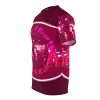 Unisex Cut & Sew Tee (AOP) - Unity4Earth Oval - Pinks - Image 10