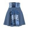 Women's Skater Skirt (AOP) - END RACE BASED LAW - Blues - Image 23