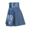 Women's Skater Skirt (AOP) - END RACE BASED LAW - Blues - Image 39