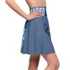 Women's Skater Skirt (AOP) - END RACE BASED LAW - Blues - Image 42