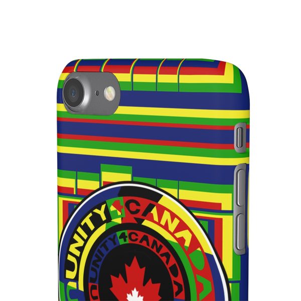 Snap Cases - Unity4Canada - Multi Coloured - Geometric BG - Image 133