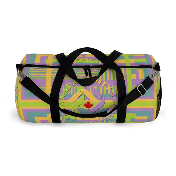 Duffel Bag - Unity4Canada - Pastels - Geometric BG - Image 6
