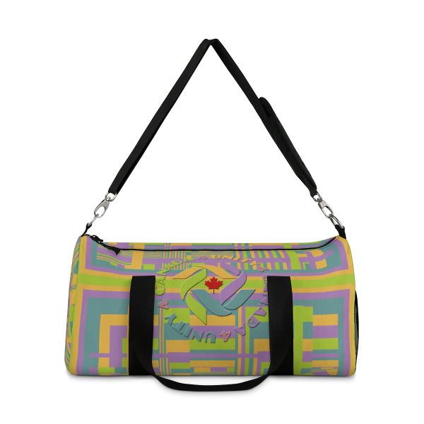 Duffel Bag - Unity4Canada - Pastels - Geometric BG - Image 9