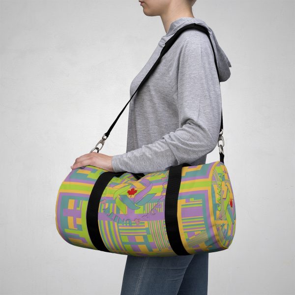 Duffel Bag - Unity4Canada - Pastels - Geometric BG - Image 14