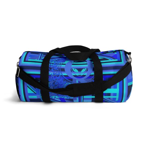 Duffel Bag - Q Splash Geometric Multi Blue BG - Image 12