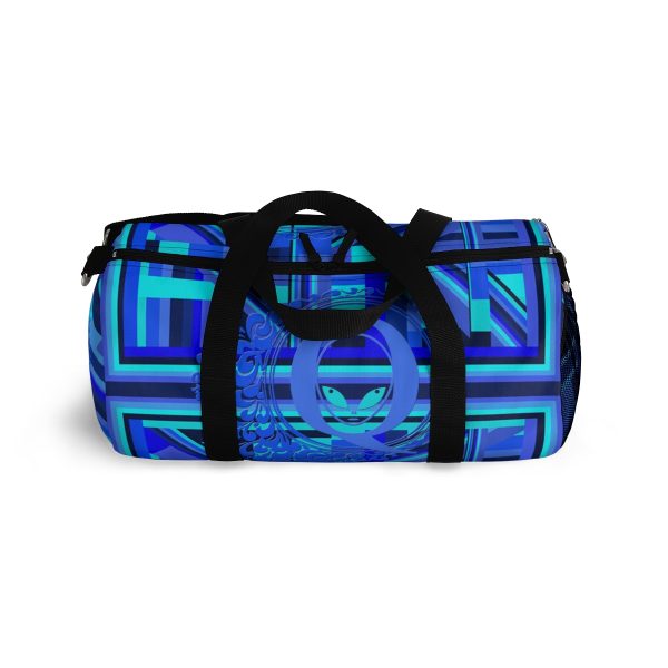 Duffel Bag - Q Splash Geometric Multi Blue BG - Image 13