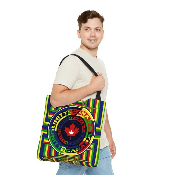 Tote Bag (AOP) - Unity4Canada - Multi Coloured - Image 11