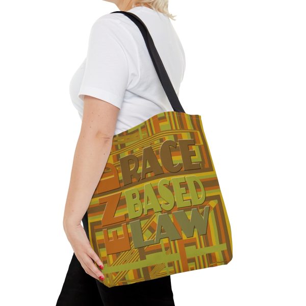 Tote Bag (AOP) - Unity4Canada - END RACE BASED LAW - Earth Tones - Image 4