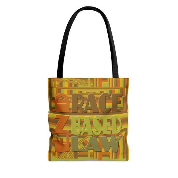 Tote Bag (AOP) - Unity4Canada - END RACE BASED LAW - Earth Tones - Image 5