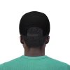 Unisex Flat Bill Hat - END RACE BASED LAW - Pinks - Image 4