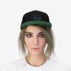 Unisex Flat Bill Hat - END RACE BASED LAW - Blues Caldera