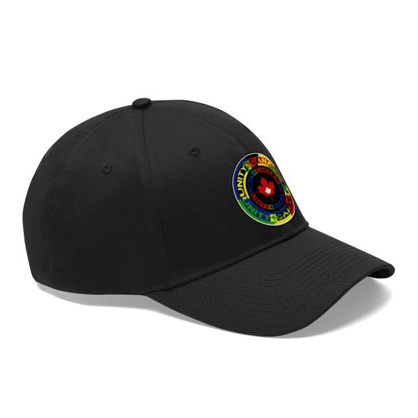 Unisex Twill Hat - Unity4Canada - Multi Coloured - Image 3