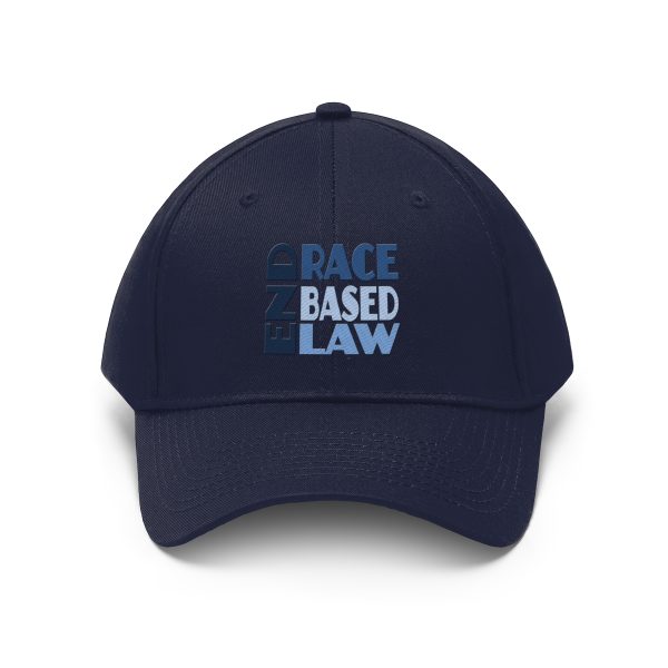 Unisex Twill Hat - END RACE BASED LAW - Blues - Image 30
