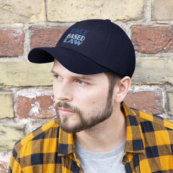 Unisex Twill Hat - END RACE BASED LAW - Blues - Image 34