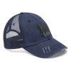 Unisex Trucker Hat - END RACE BASED LAW - Greys - Image 12
