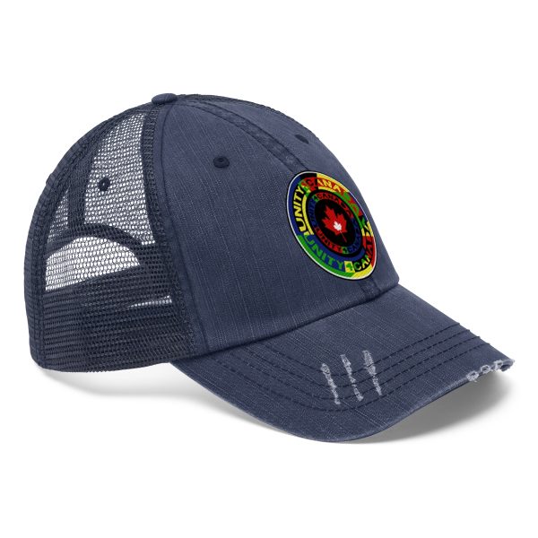 Unisex Trucker Hat - Unity4Canada - Multi Coloured - Image 12