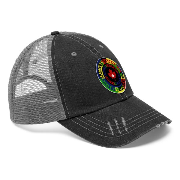 Unisex Trucker Hat - Unity4Canada - Multi Coloured - Image 3