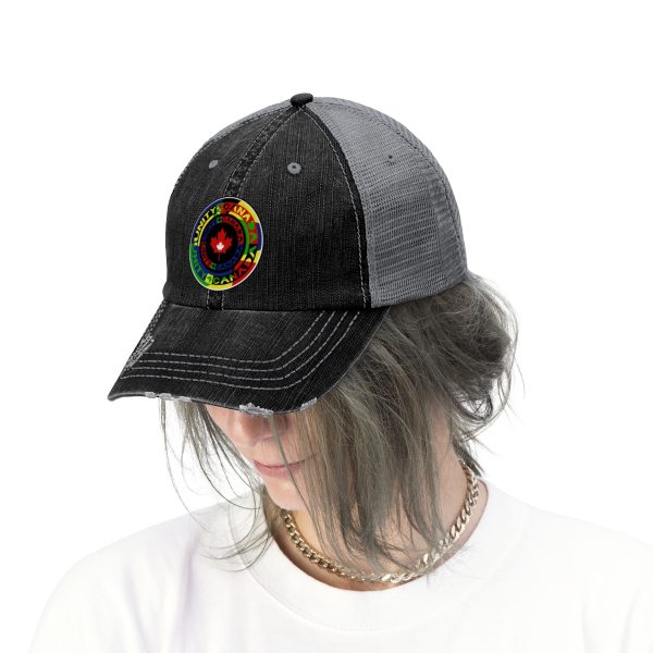 Unisex Trucker Hat - Unity4Canada - Multi Coloured - Image 4