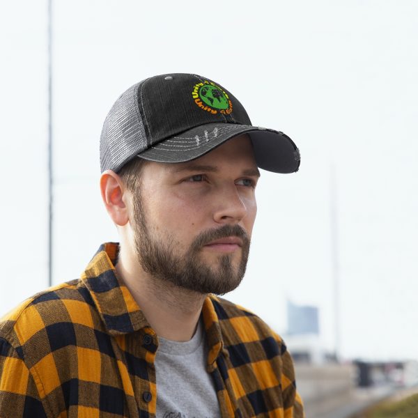 Unisex Trucker Hat - Unity4Earth - YellowOrange