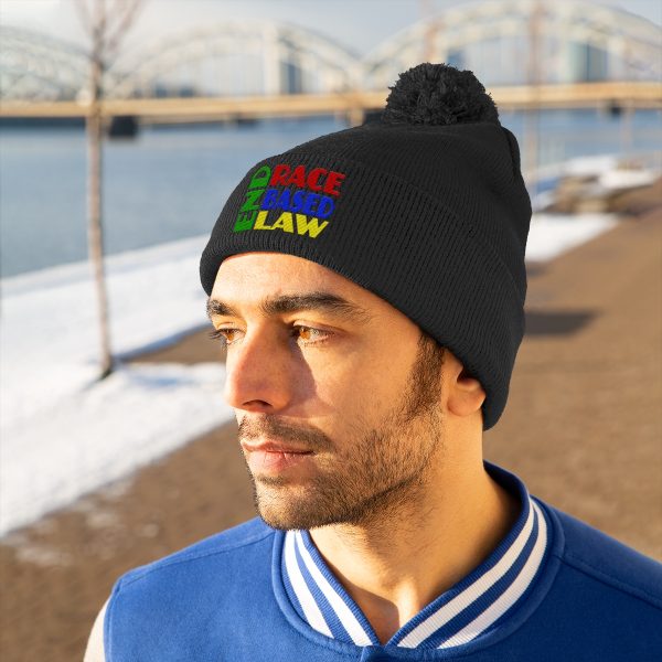 Pom Pom Beanie - END RACE BASED LAW - Crayon Colours