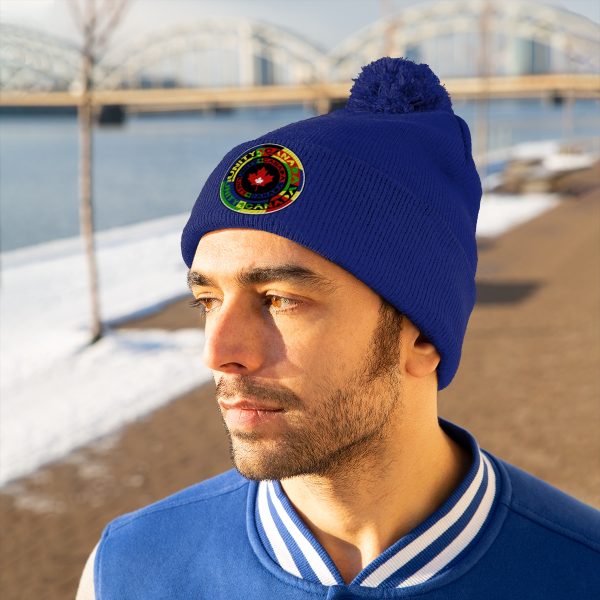 Pom Pom Beanie - Unity4Canada - Multi Coloured - Image 28