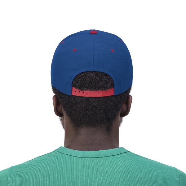 Unisex Flat Bill Hat - Unity4Canada - Sunset Colours - Image 4