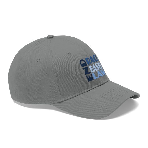 Unisex Twill Hat - END RACE BASED LAW - Blues - Image 11