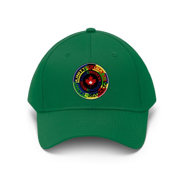 Unisex Twill Hat - Unity4Canada - Multi Coloured - Image 19