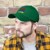 Unisex Twill Hat - END RACE BASED LAW - Crayon Colours - Image 28