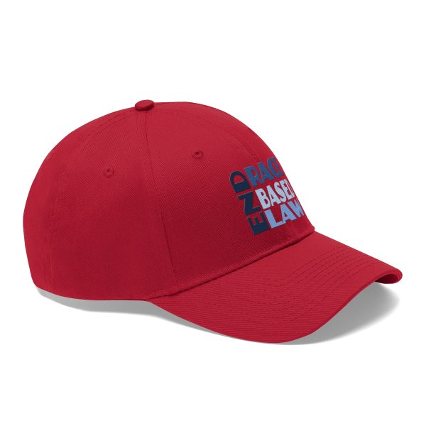 Unisex Twill Hat - END RACE BASED LAW - Blues - Image 41