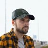 Unisex Trucker Hat - END RACE BASED LAW - Tinted Whites - Image 10