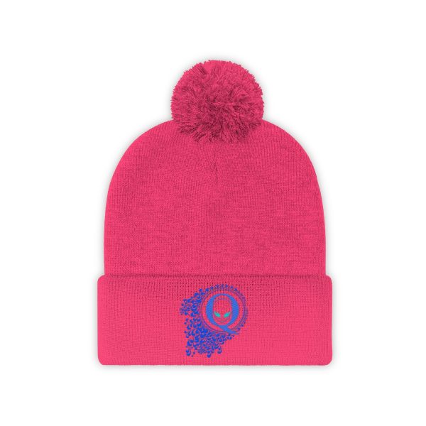 Pom Pom Beanie - Q Splash - Image 2