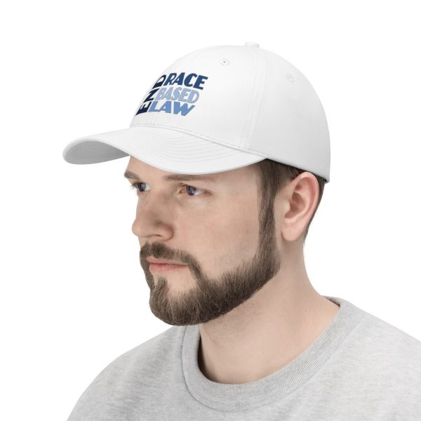 Unisex Twill Hat - END RACE BASED LAW - Blues - Image 9
